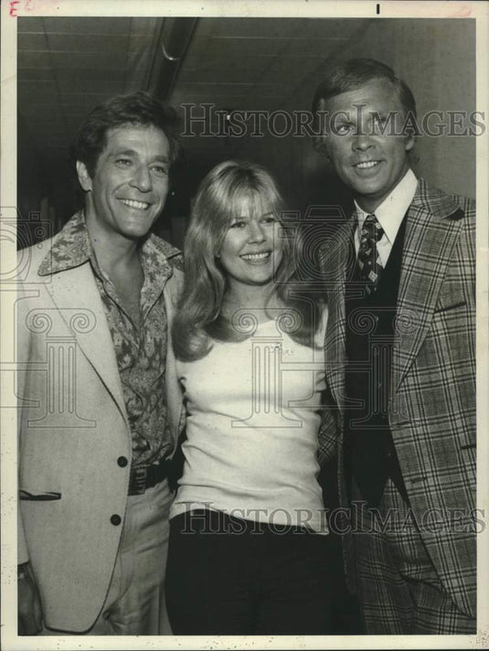 1974 Press Photo Loretta Swift and Others Co-Star in "Celebrity Sweepstakes"- Historic Images