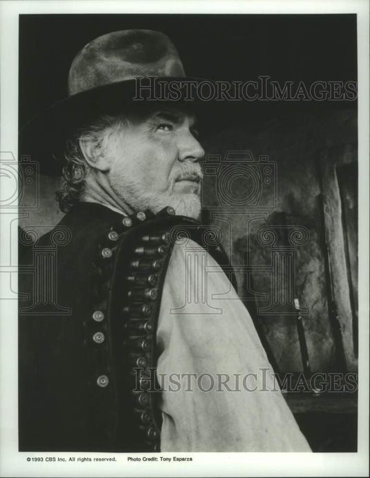 1993 Press Photo Kenny Rogers Stars in "Rio Diablo" - lrx10387- Historic Images