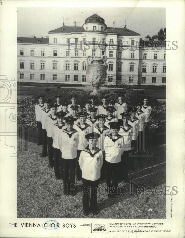 Press Photo The Vienna Choir Boys - lrx15120- Historic Images