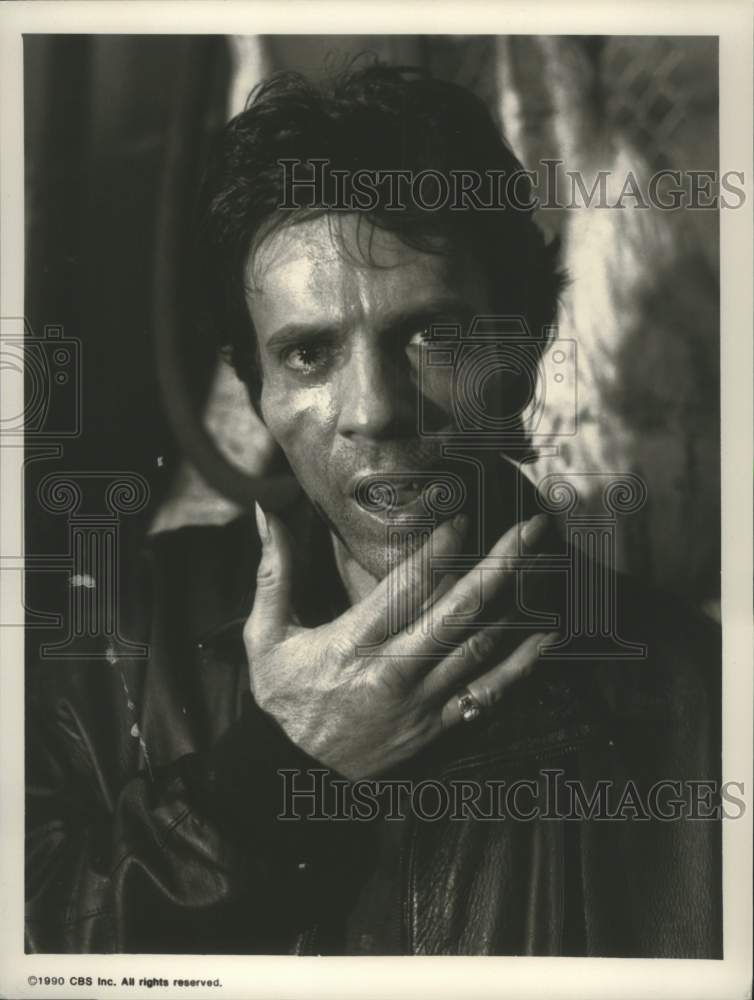 1990 Press Photo Rick Springfield stars as a vampire in &quot;Nick Knight&quot;- Historic Images