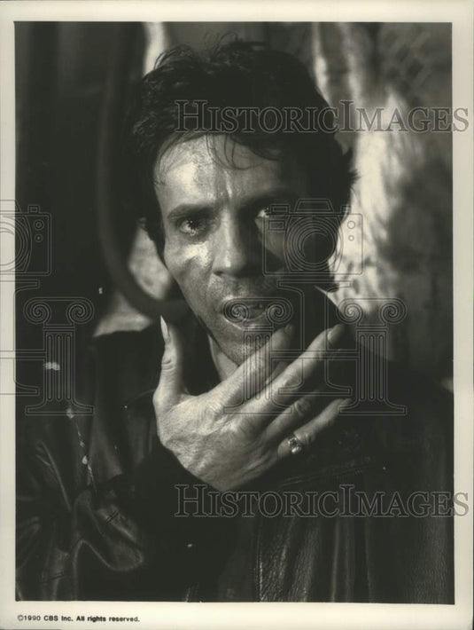 1990 Press Photo Rick Springfield stars as a vampire in "Nick Knight"- Historic Images