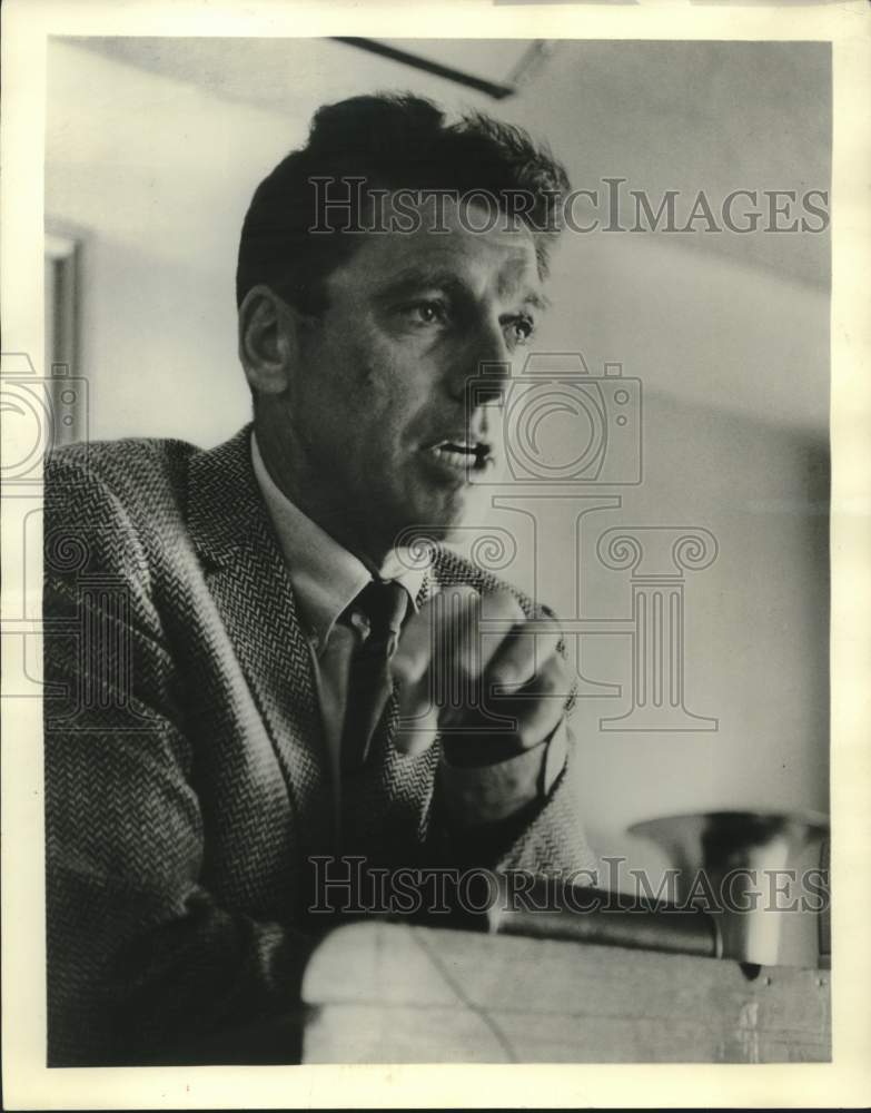 1963 Press Photo Burt Lancaster - lrx16080- Historic Images