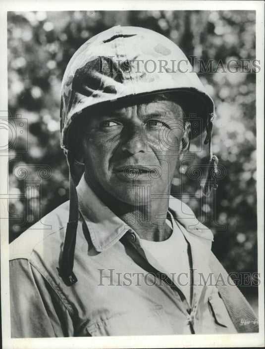 1971 Press Photo Frank Sinatra stars in "None But The Brave" on CBS - lrx19073- Historic Images