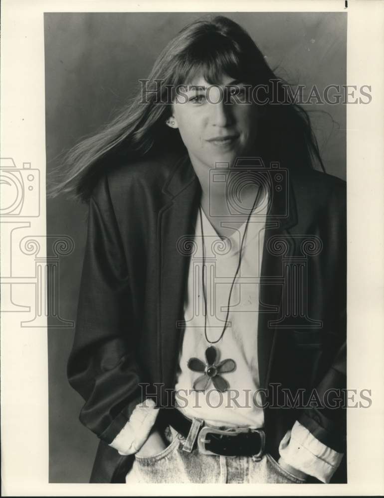 1991 Press Photo Mayim Bialik Stars in Title Role as Blossom Russo &quot;Blossom&quot;- Historic Images