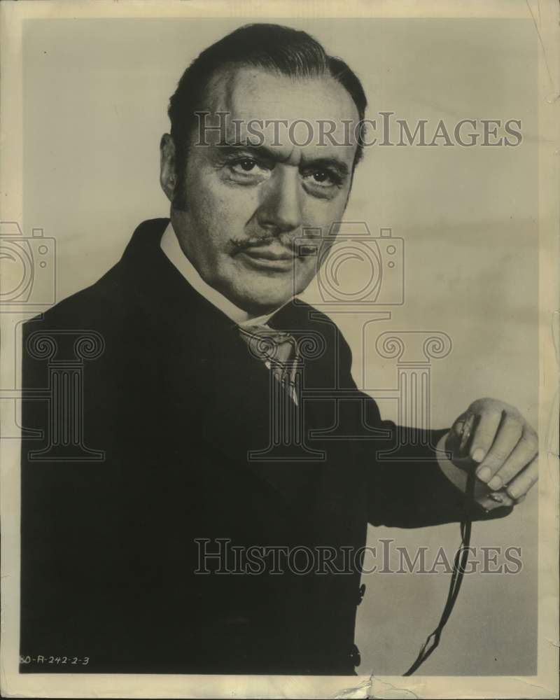 1957 Press Photo Charles Boyer Stars as M. Gasse in Around the World in 80 Days- Historic Images