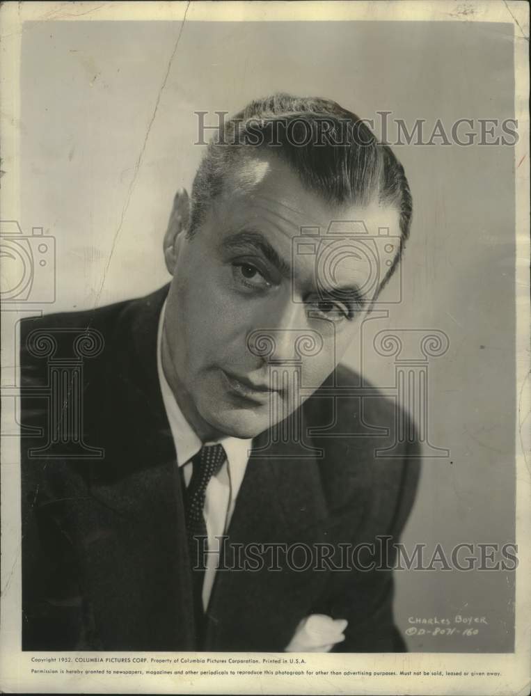 1960 Press Photo Charles Boyer Stars as French Physician in &quot;Guests for Dinner&quot;- Historic Images