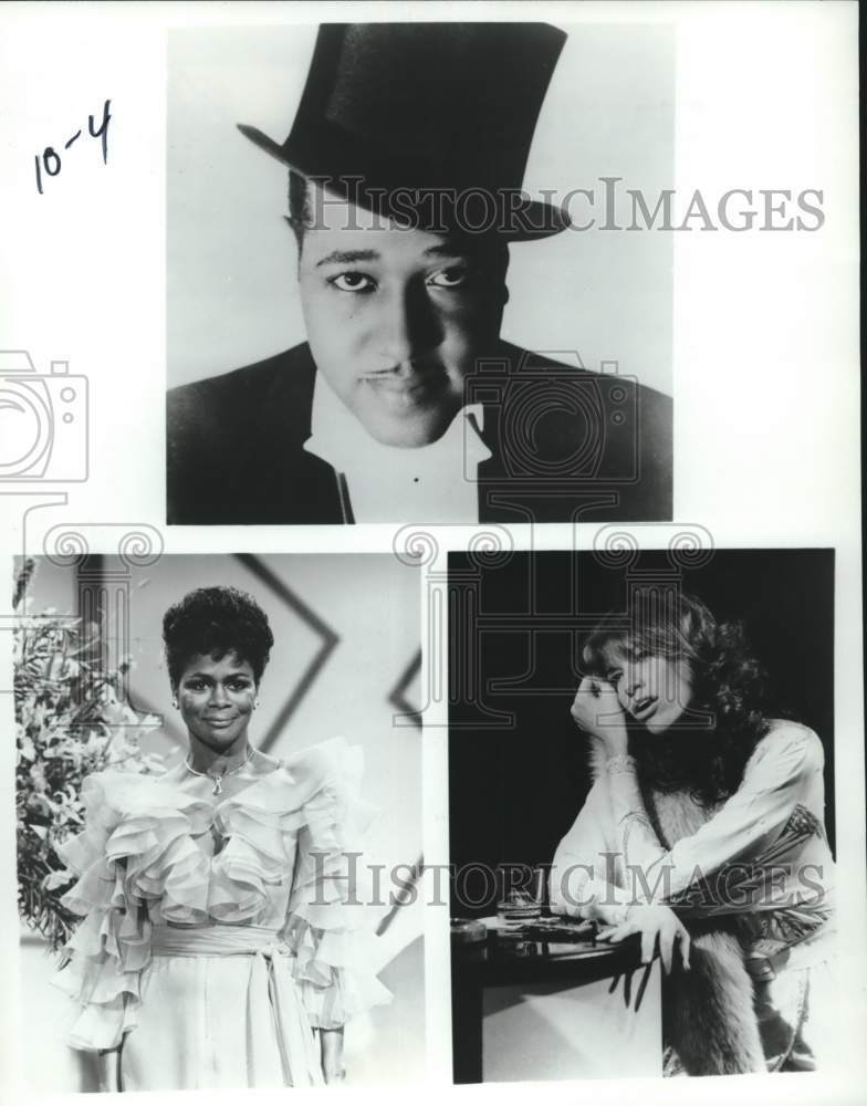 Press Photo Legendary Duke Ellington, Actress Cicely Tyson and Carly Simon- Historic Images