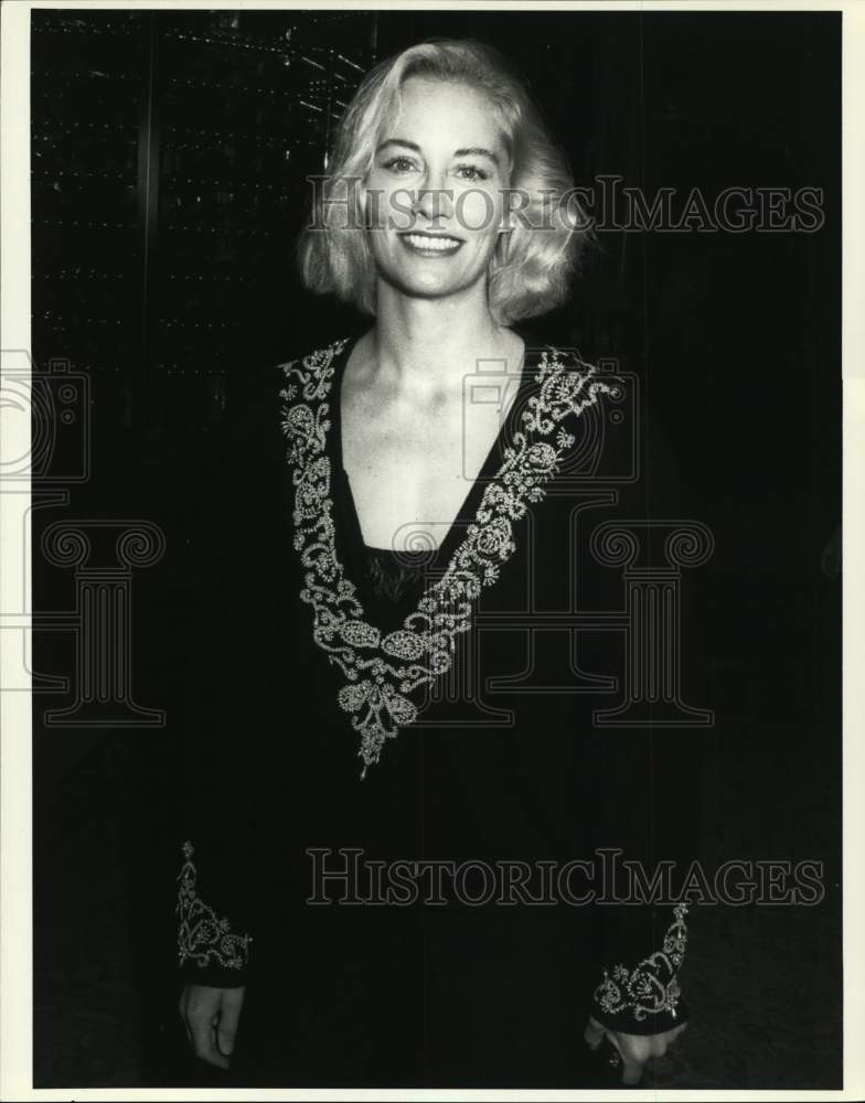 1989 Press Photo Actress Cybil Shepherd at ACLU Dinner in Los Angeles- Historic Images