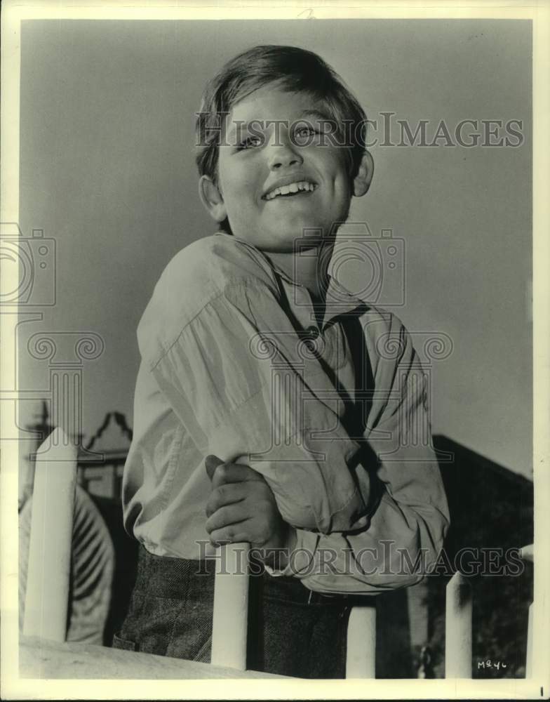 1963 Press Photo Child Actor Kurt Russell - lrx45147- Historic Images