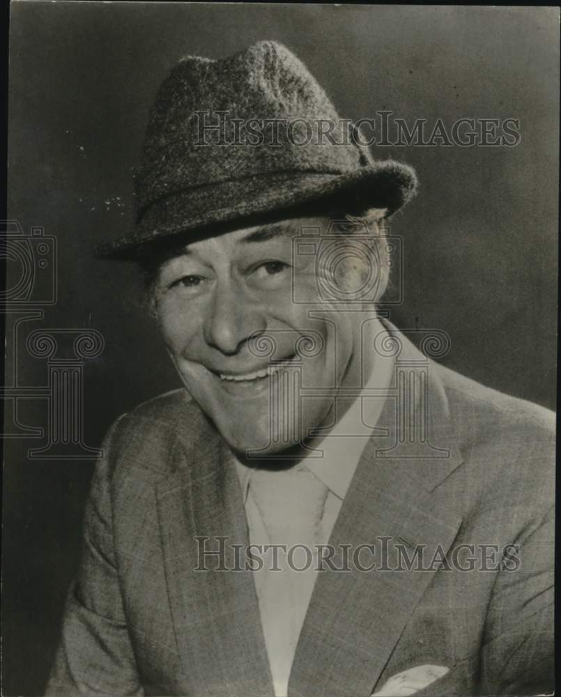 Press Photo Rex Harrison stars in the musical &quot;My Fair Lady&quot; - lrx62294- Historic Images