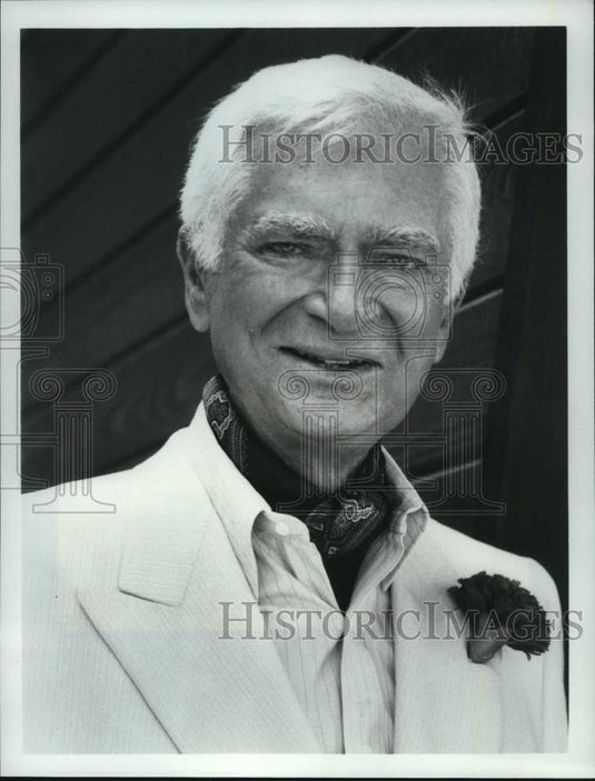 1984 Press Photo Buddy Ebsen stars in the series "Matt Houston" - lrx71711- Historic Images
