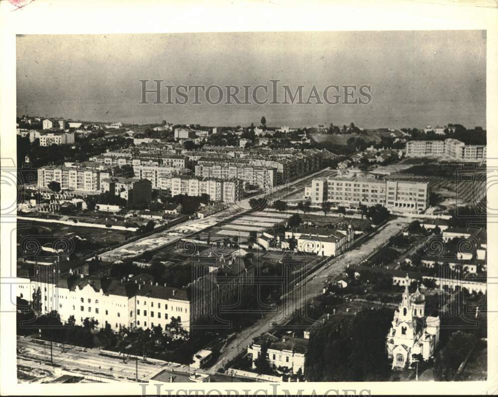 1941 Press Photo A view of Odessa, Russia, a city on the Black Sea - lrx75486- Historic Images