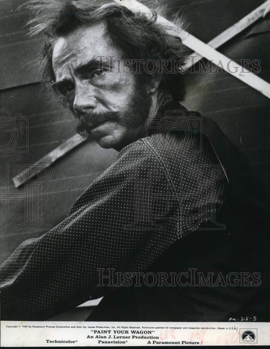 1969 Press Photo A scene from the film "Paint Your Wagon" - lrx82363- Historic Images