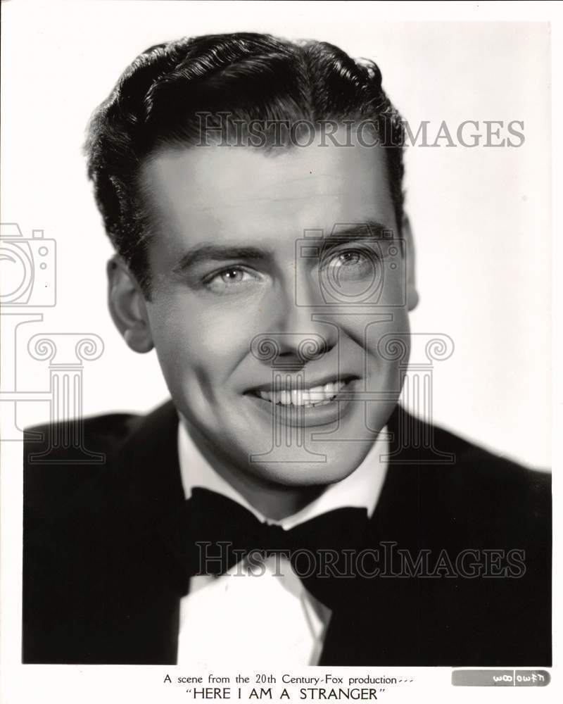 1939 Press Photo Richard Greene in a scene from &quot;Here I Am A Stranger&quot;- Historic Images