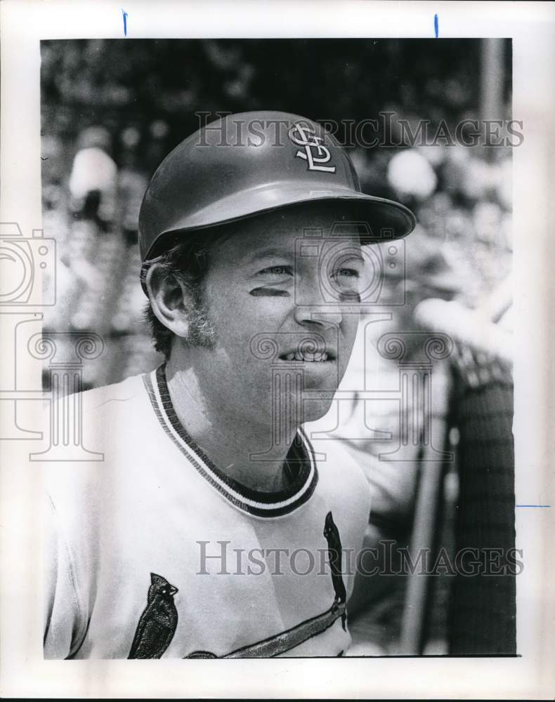 1971 Press Photo St. Louis baseball team member Ted Sizemore - lrx91830- Historic Images