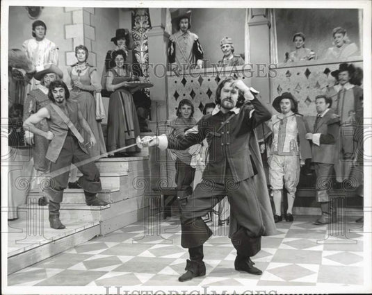 Press Photo Christopher Plummer in a scene from "Cyrano de Bergerac" - lrx95232- Historic Images
