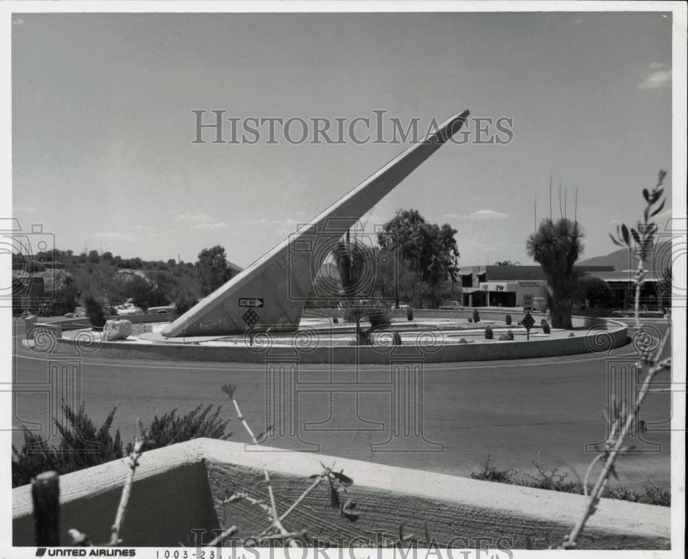 1980 Press Photo The K.T. Palmer Sundial in Carefree, AZ. - lry12612- Historic Images