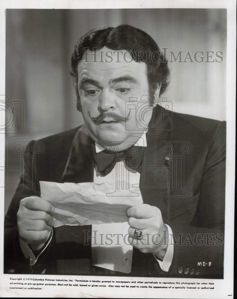 1976 Press Photo Actor James Coco in a film scene - lry14705- Historic Images