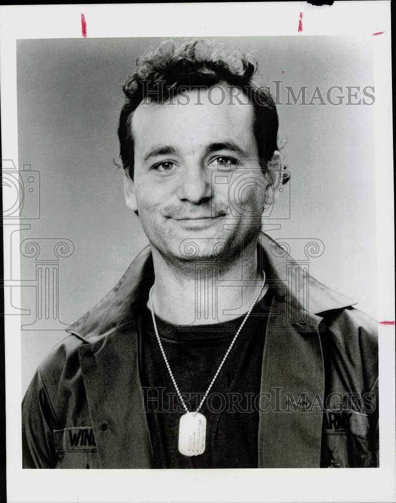 1986 Press Photo Bill Murray stars in &quot;Stripes&quot; airing on ABC Television- Historic Images