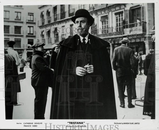1979 Press Photo Fernando Rey and Catherine Deneuve star in "Tristana"- Historic Images