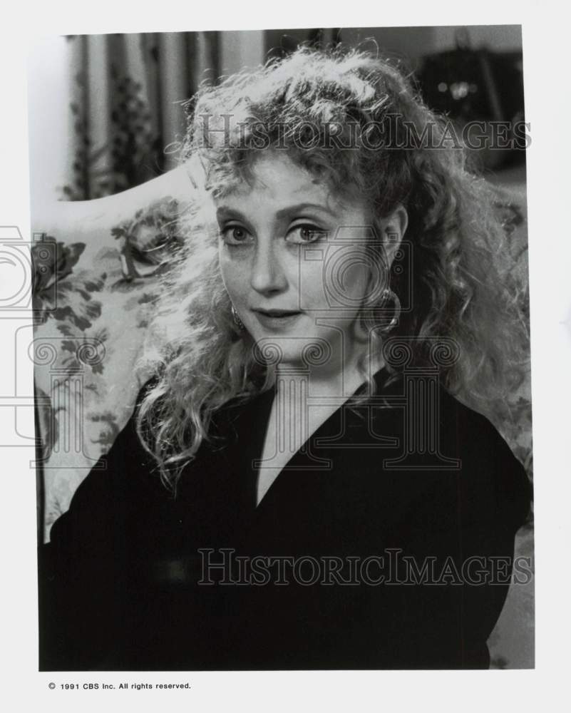 1991 Press Photo Carol Kane guest stars on &quot;Brooklyn Bridge&quot; airing on CBS-TV- Historic Images