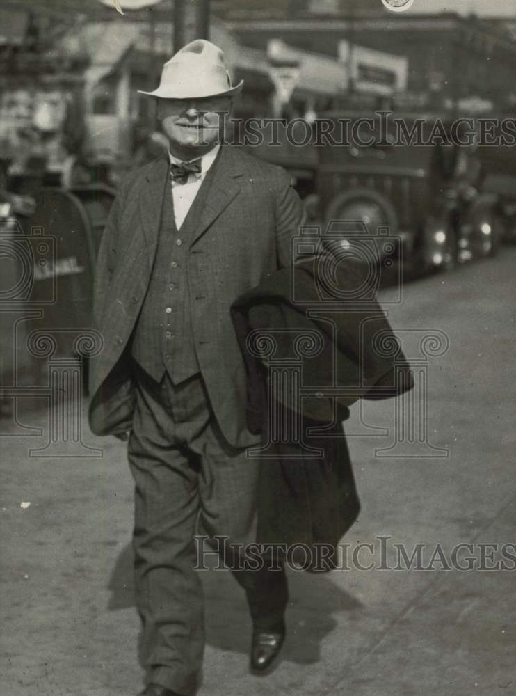 1924 Press Photo William Allen White, American Newspaper Editor, Writer- Historic Images