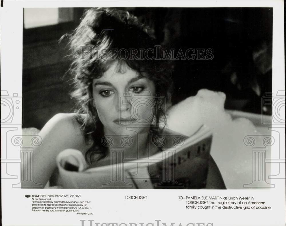 1984 Press Photo Actress Pamela Sue Martin in &quot;Torchlight&quot; Movie - lry25112- Historic Images