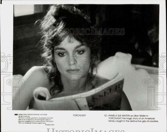 1984 Press Photo Actress Pamela Sue Martin in "Torchlight" Movie - lry25112- Historic Images