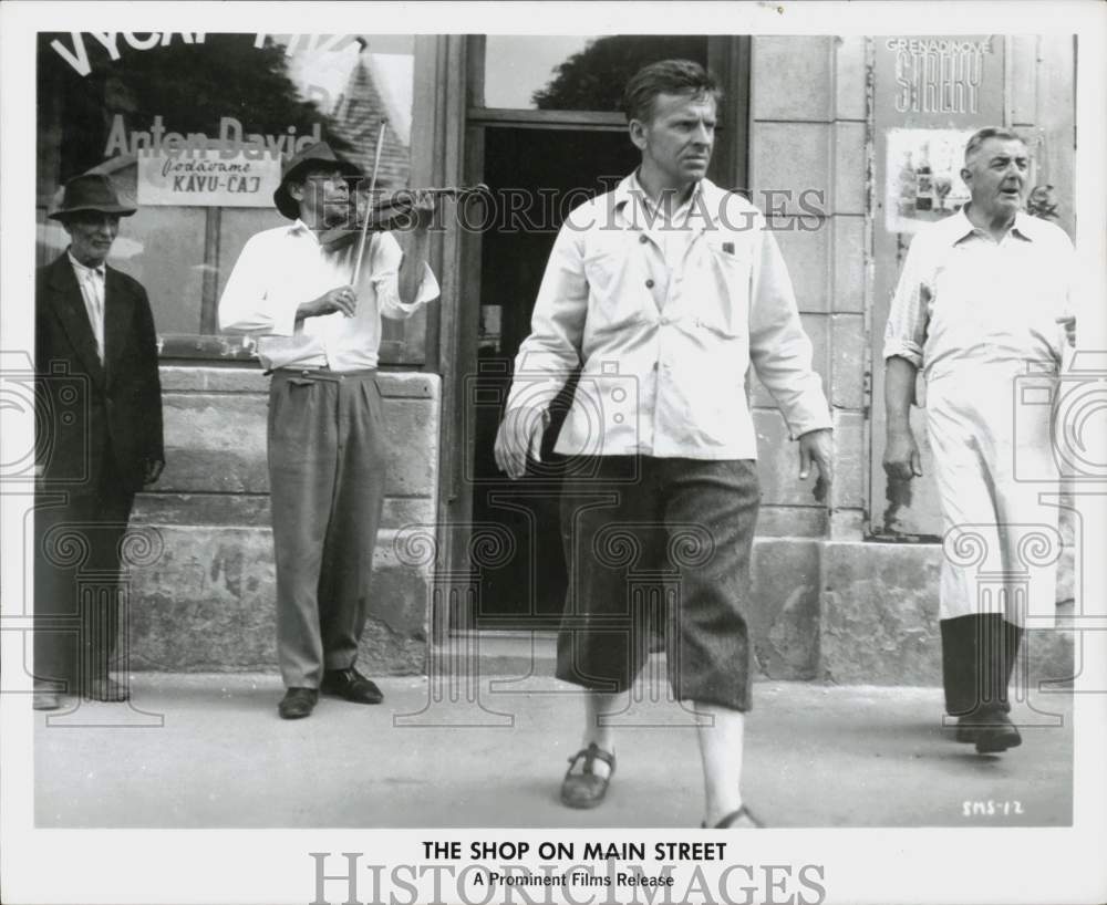 1965 Press Photo Actor Jozef Kroner in &quot;The Shop on Main Street&quot; Film- Historic Images