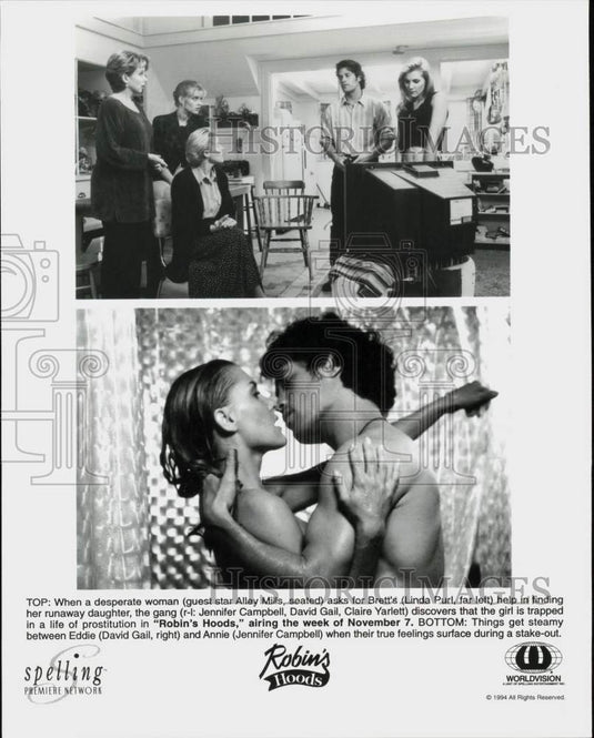 1994 Press Photo Scenes from television series "Robin's Hoods" - lry27856- Historic Images