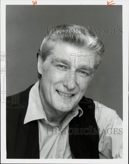 1983 Press Photo Actor Richard Mulligan in "Reggie" TV Series - lry28270- Historic Images