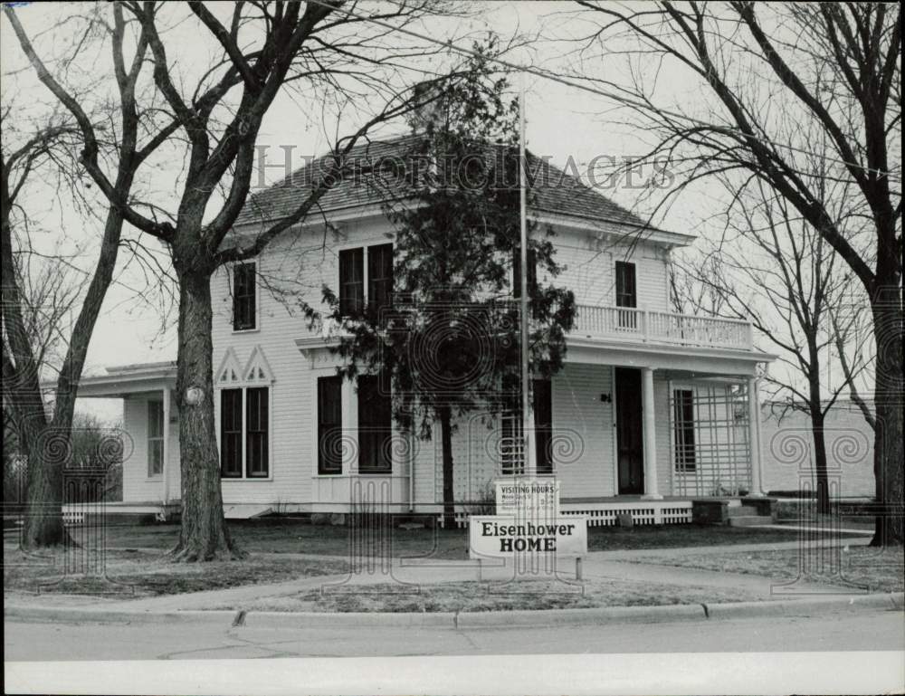 Press Photo Restored Eisenhower home - lry30318- Historic Images