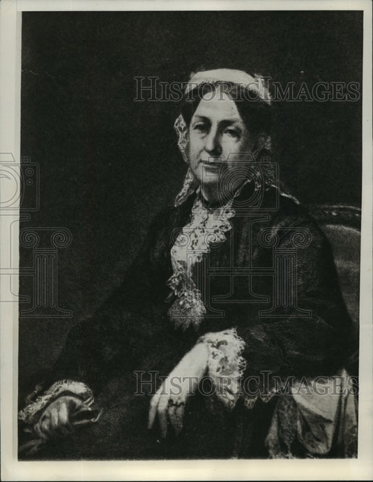 1936 Press Photo Louisa Adams in Washington's spirited social controversies- Historic Images