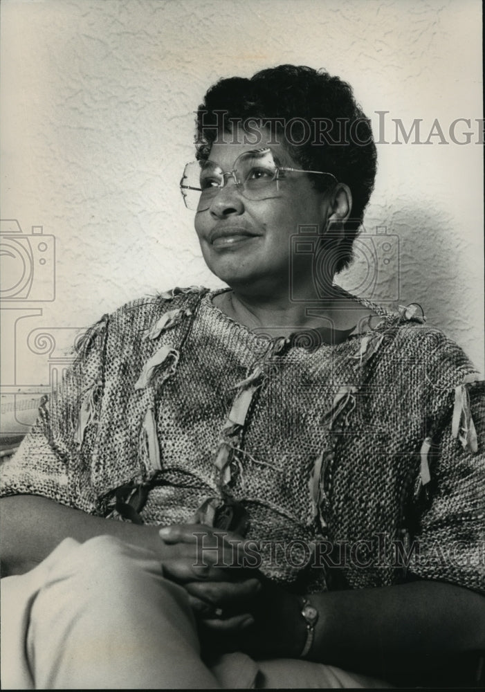 1991 Press Photo Gloria Wright of Milwaukee- Historic Images