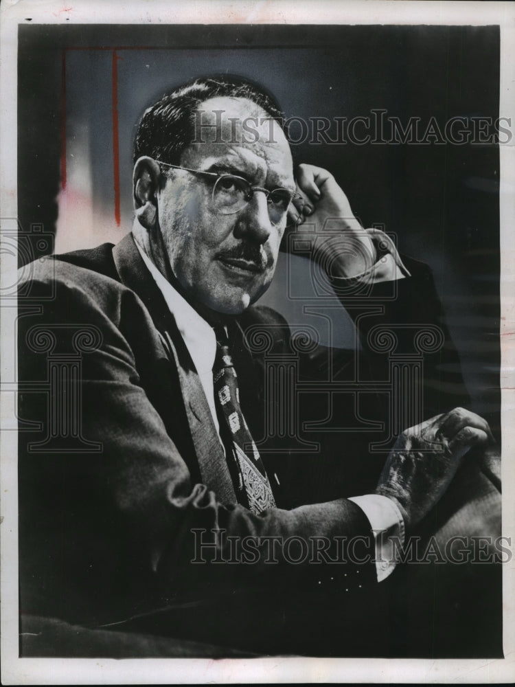 1959 Press Photo Maxwell Anderson, winner of Nat&#39;l Institute of Arts &amp; Letters - Historic Images