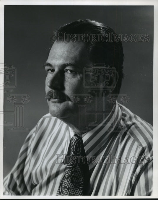 1972 Press Photo H. Russell Austin, employee of The Milwaukee Journal
