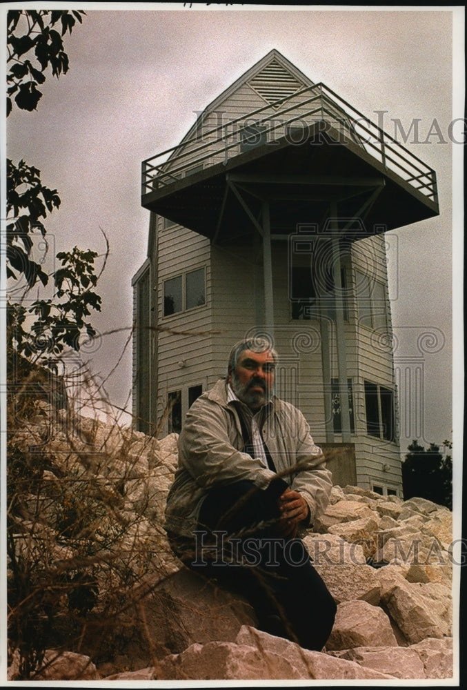 1993 Press Photo Architect Joe Albert - Historic Images