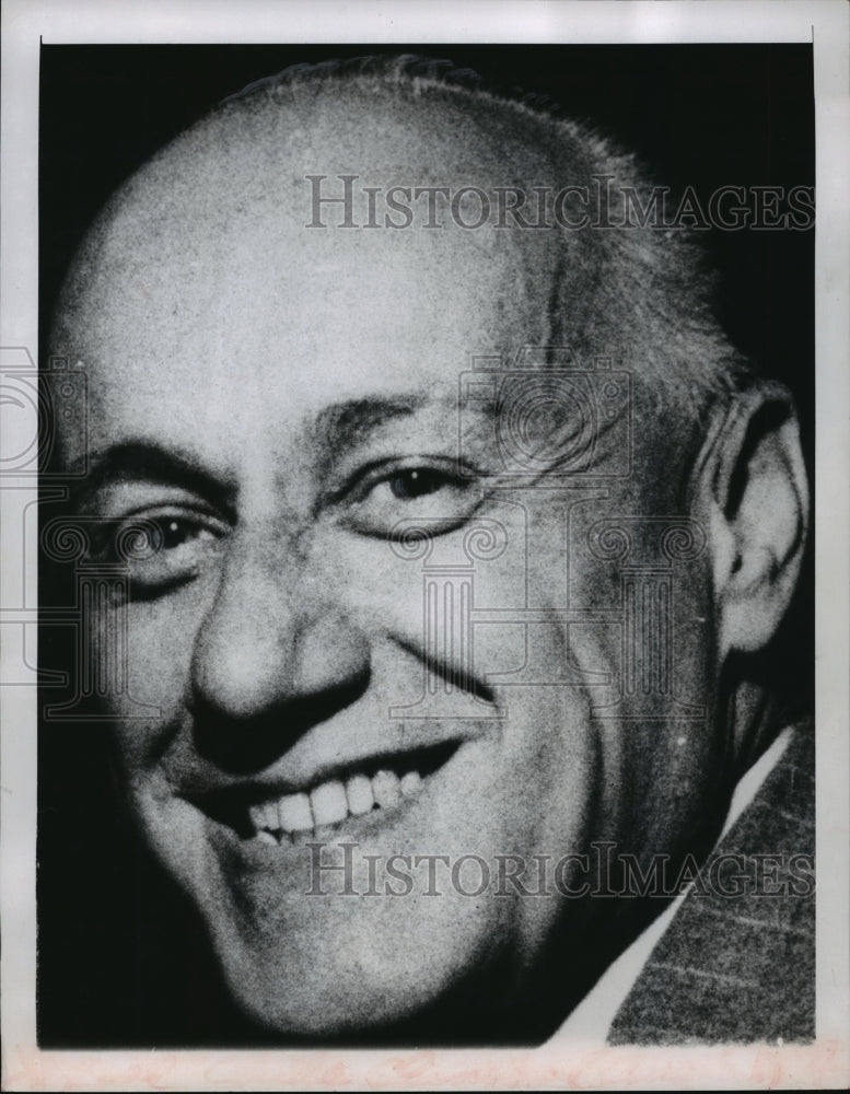 1959 Press Photo President Jorge Alessandri- Historic Images