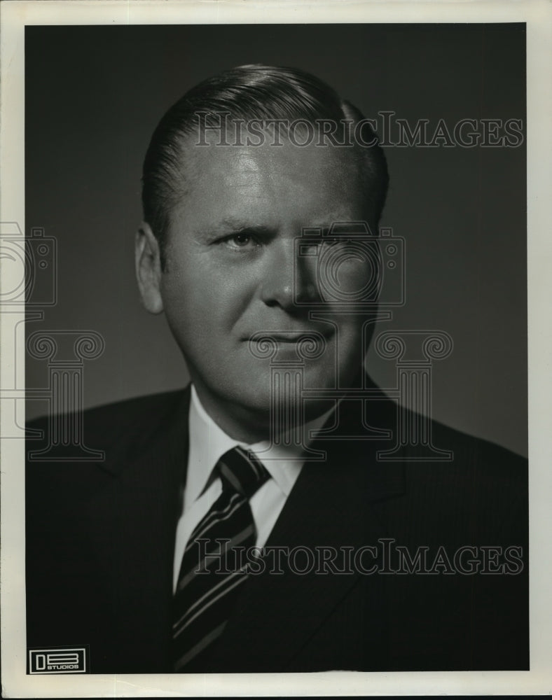 1970 Press Photo Lester W. Brann Jr., Illinois State Chamber of Commerce Chicago