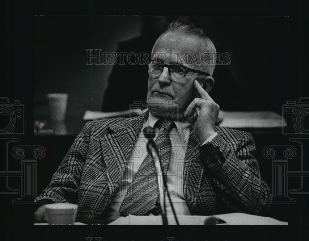 1979 Press Photo Thomas Brennan, Milw. School Bd. - retiring- Historic Images