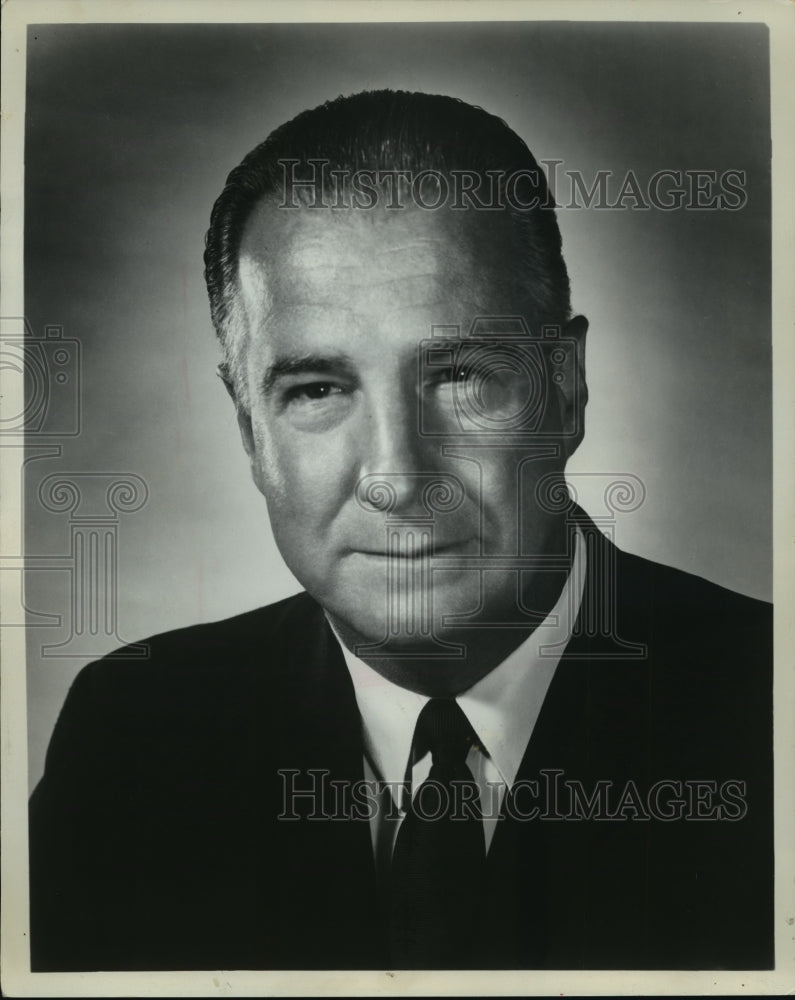 1971 Press Photo Spiro Agnew - mja04802
