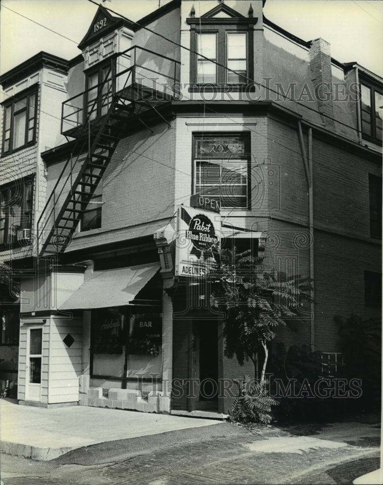 1980 Press Photo The building that houses Adeline&#39;s- Historic Images