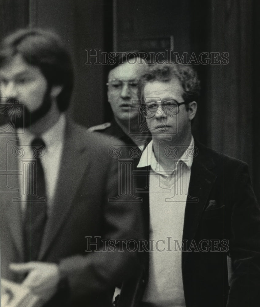 1985 Press Photo Joseph G. Brandt, pleaded guilty in Circuit Court - Historic Images