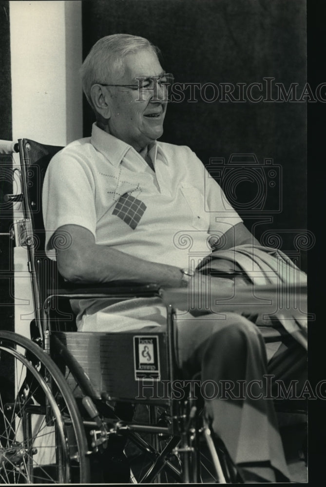 1986 Press Photo Former Milwaukee Police Chief Harold A. Breier- Historic Images