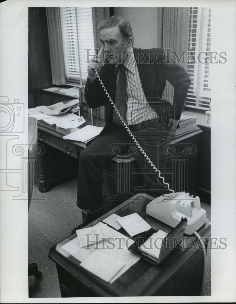 1975 Press Photo City Attorney James Brennan, Milw. - mja04991
