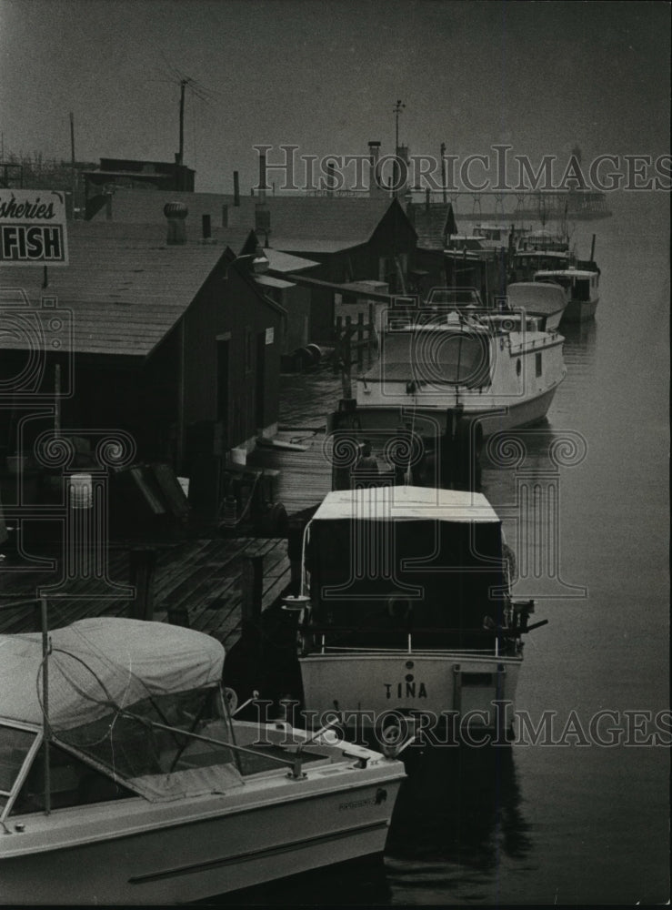 1969 Press Photo The quiet village of Algoma in Kewaunee County-Early Morning- Historic Images