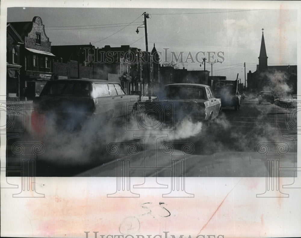 1967 Press Photo Anti smog devices proposed for cars 1968 and older- Historic Images