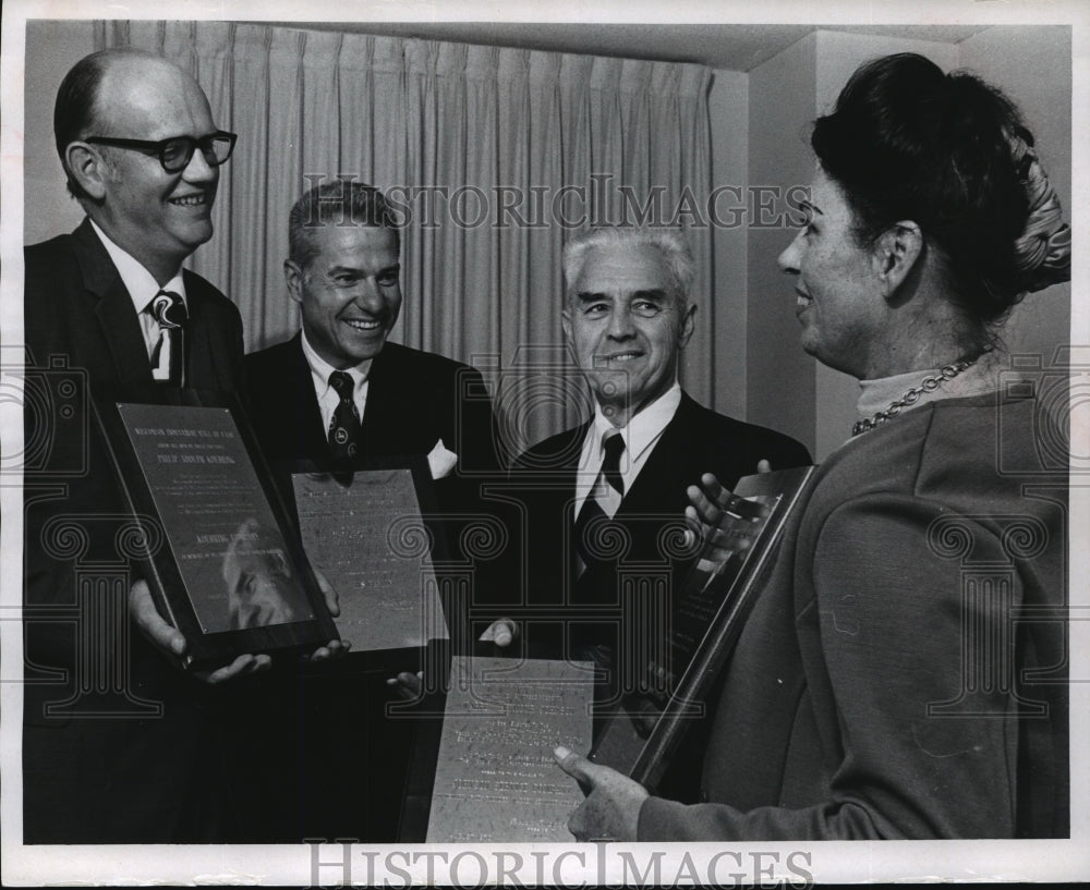 1970 Press Photo Philip A Koehring, James F Kieckhefer, Seymour Johnson