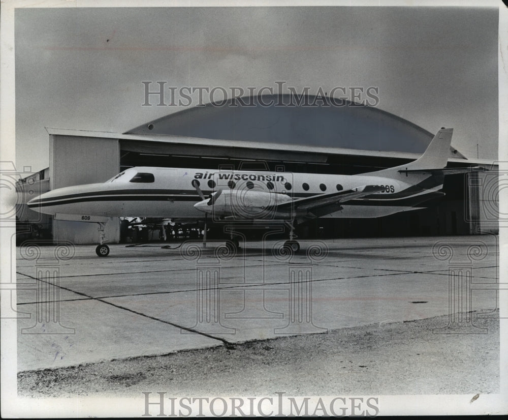 1973 Press Photo This is Air Wisconsin's turboprop Metro, a new miniliner- Historic Images