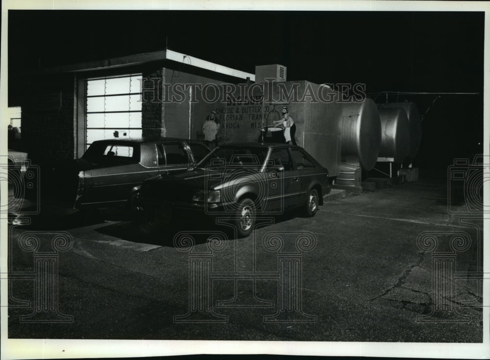 1988 Press Photo Biglow Cheese &amp; Butter Co, Avoca, Wis- Historic Images